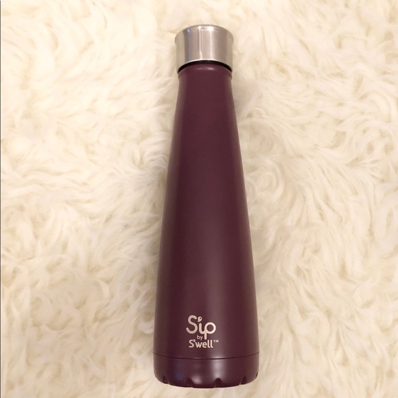 Swell Other - Sip by S’well maroon 15 oz. water bottle